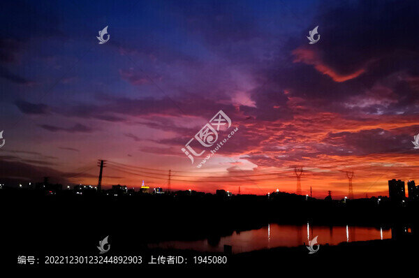 落日余暉