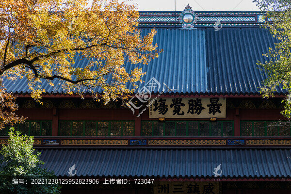 杭州靈隱寺秋色