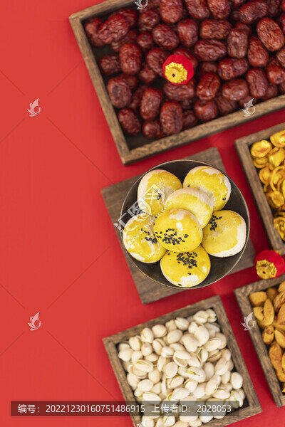 年過(guò)節(jié)堅(jiān)果零食圖片