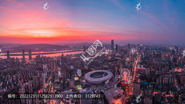 長(zhǎng)沙晚霞