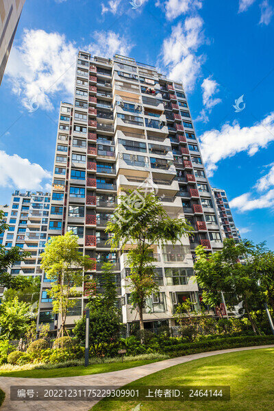 城市的樓房住宅
