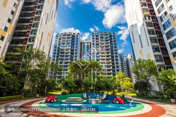 城市的樓房住宅