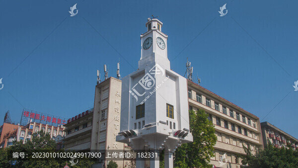 泉州古城地標建筑鐘樓