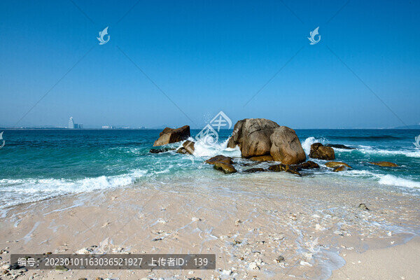 三亞蜈支洲島風光