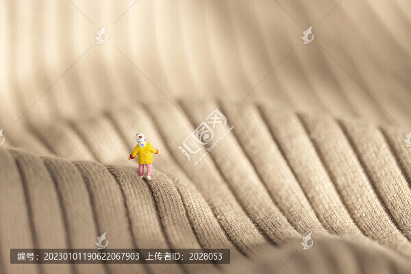 初冬陽(yáng)光溫暖微縮創(chuàng)意