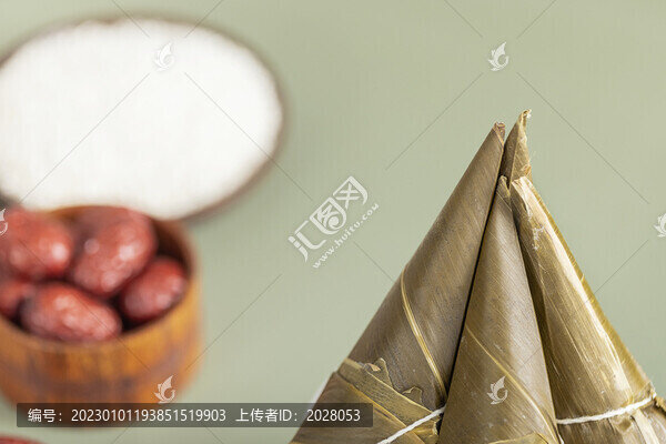 端午節(jié)粽子美食三角粽