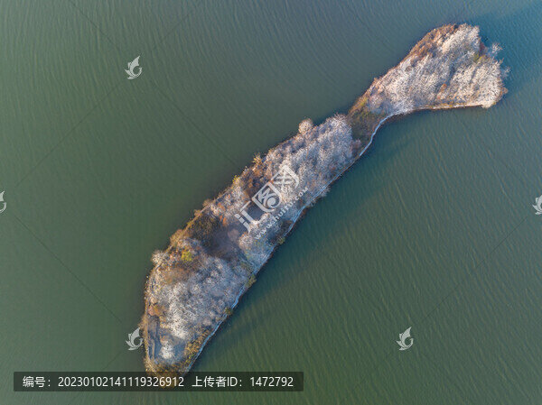 武漢東湖落雁島風(fēng)景區(qū)深秋風(fēng)光