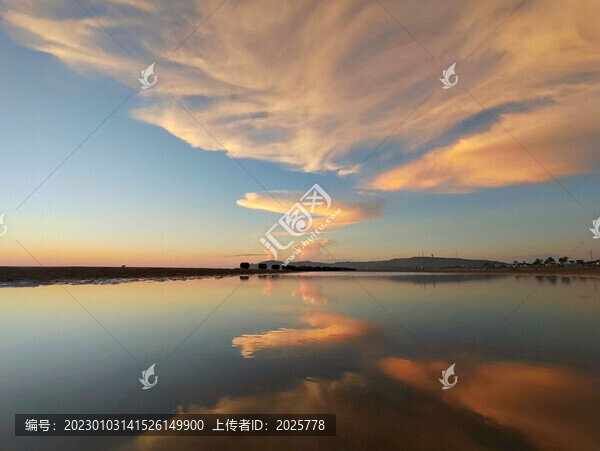大海晚霞