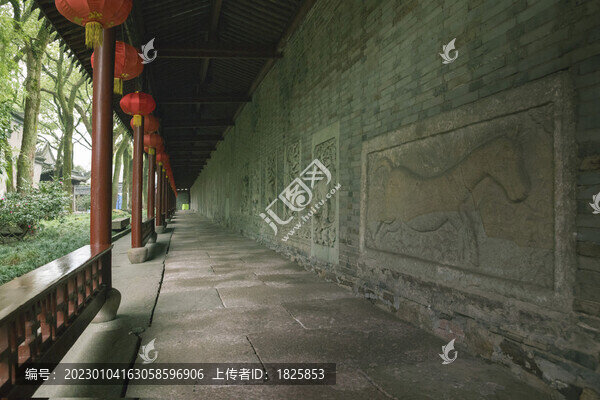 天一閣碑林長廊
