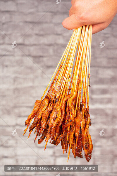 烤魷魚魷魚串