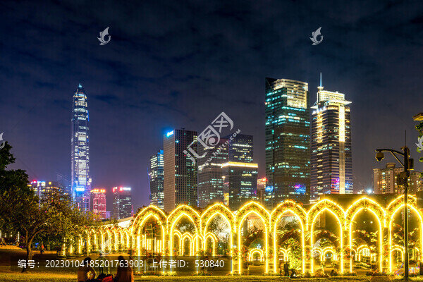 深圳南山區(qū)夜景