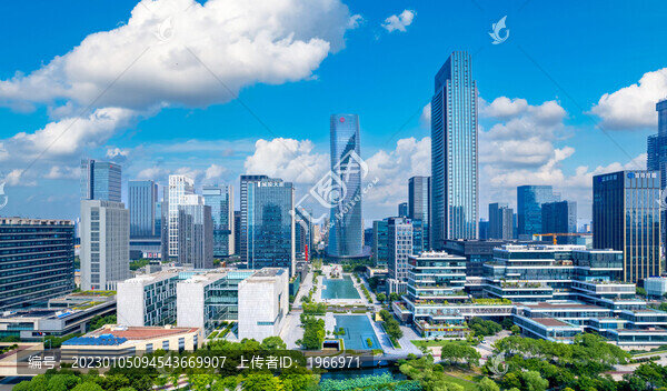 浙江省寧波市東部新城城市風(fēng)光