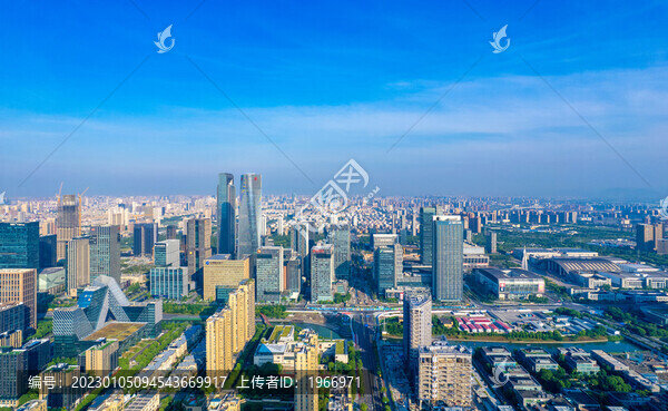 浙江省寧波市東部新城城市風(fēng)光