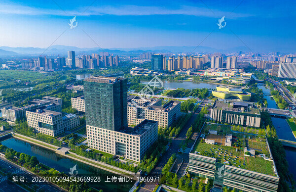 浙江省寧波市東部新城城市風(fēng)光