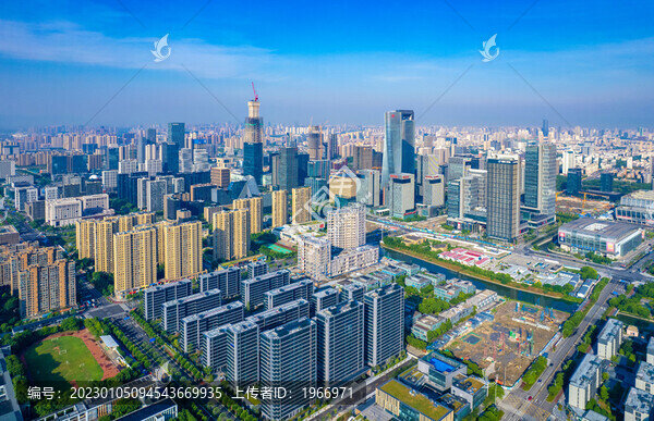 浙江省寧波市東部新城城市風(fēng)光