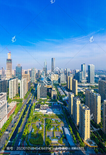 浙江省寧波市東部新城城市風(fēng)光
