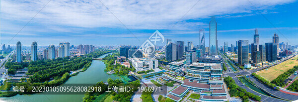 浙江省寧波市東部新城城市風(fēng)光