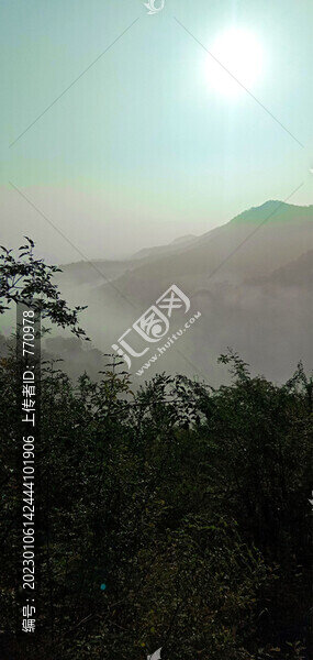 高山云霧