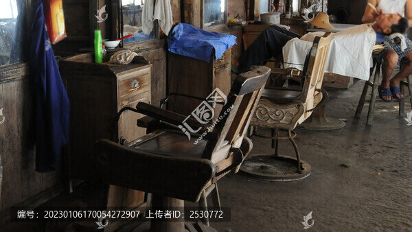 2013年的運漕老街理發(fā)店