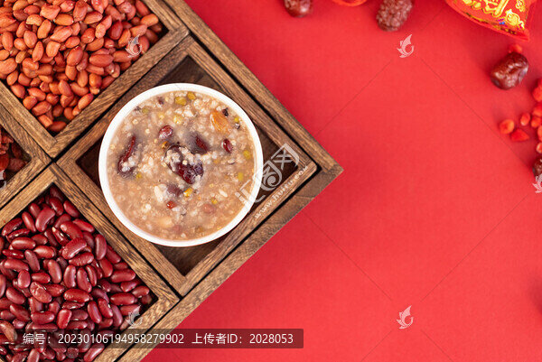 一碗臘八粥新年氛圍圖