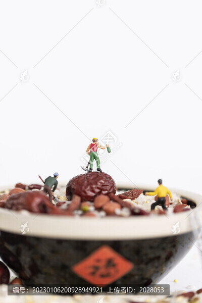微縮創(chuàng)意臘八節(jié)圖片