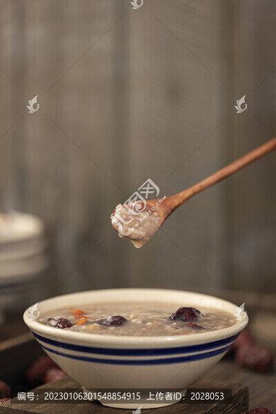 臘八粥美食海報