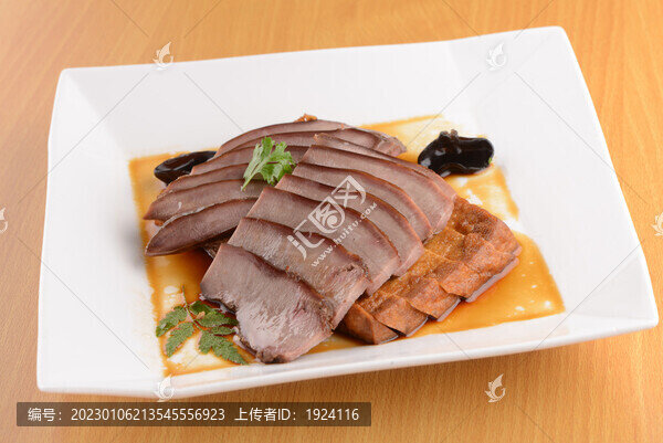 鹵水豬脷