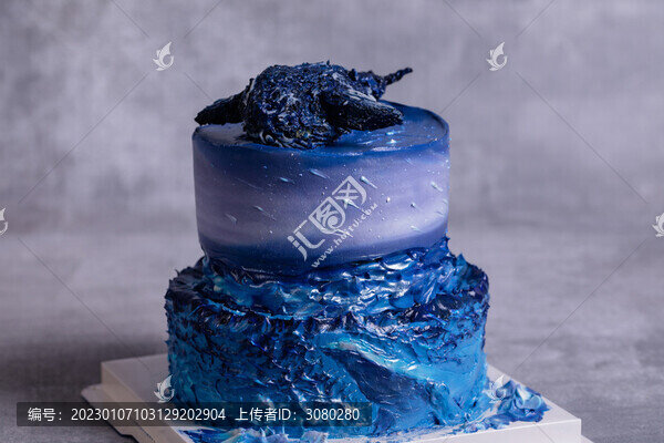 3D鯨魚蛋糕