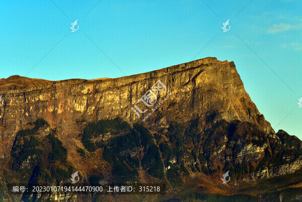 冬季龍頭山