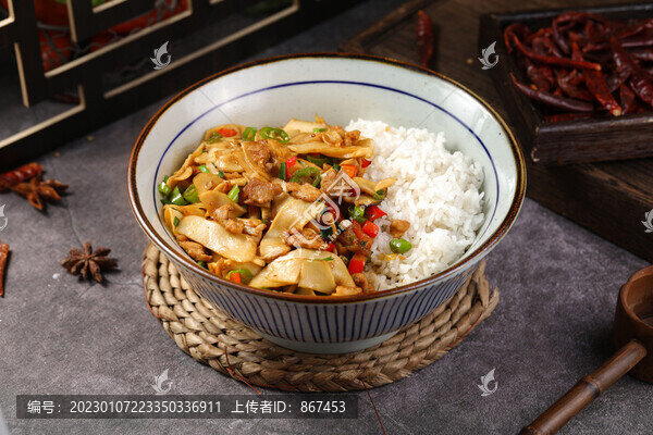 杏鮑菇炒肉