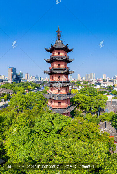 寧波市天封公園天封塔城市環(huán)境