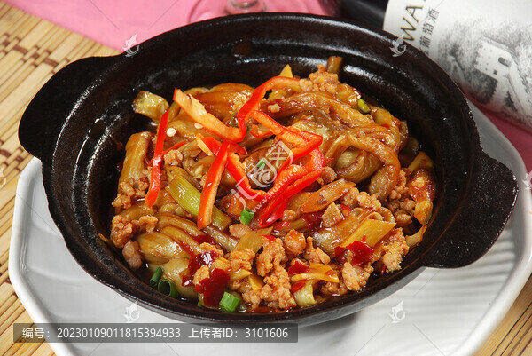 咸魚(yú)茄子煲