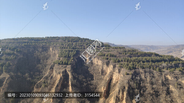 甘肅慶陽山溝西北山溝千溝萬壑