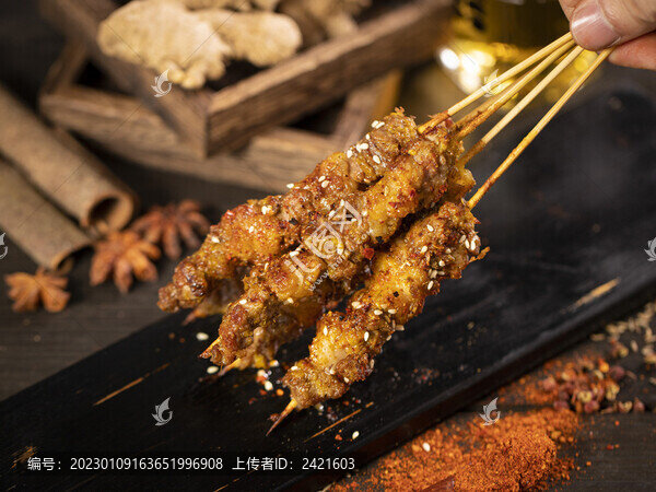 烤羊肉串