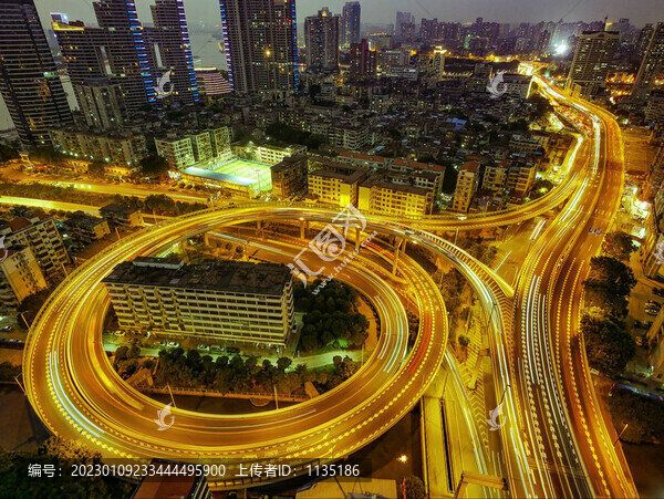 立交橋夜景