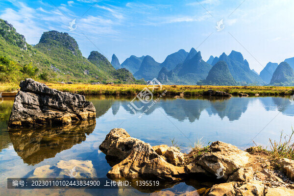 桂林山水風光