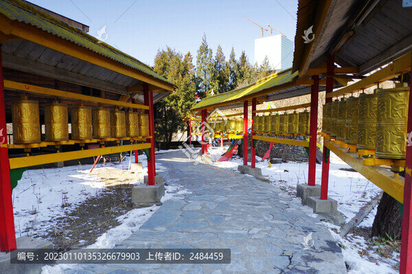 中華民俗園藏族轉(zhuǎn)經(jīng)廊
