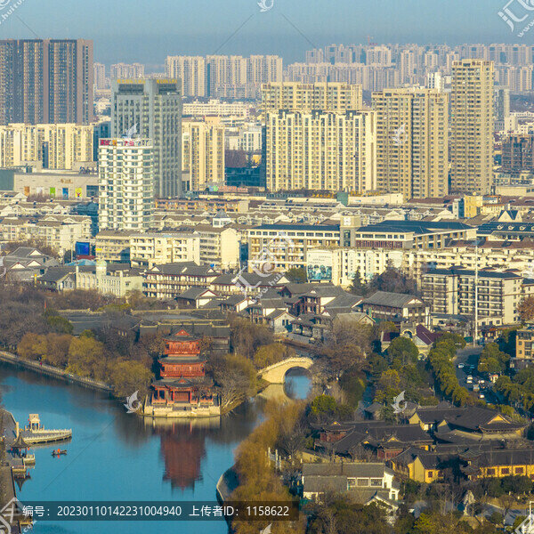運(yùn)河之都江蘇淮安城市風(fēng)光