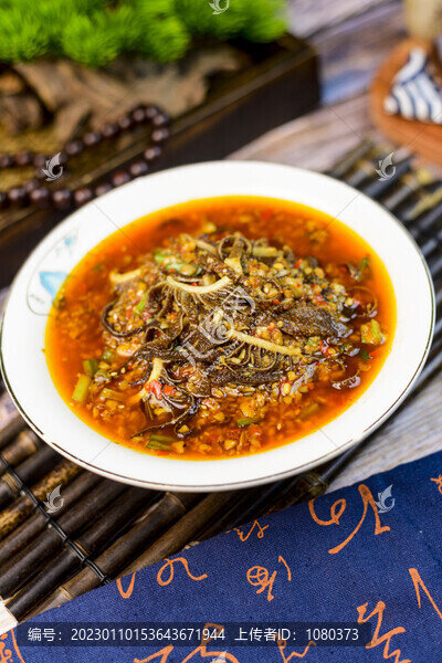 油熗毛肚