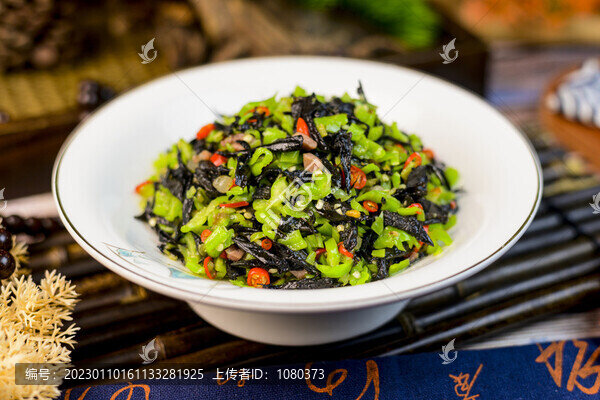 青椒干巴菌
