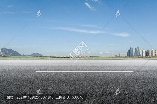 瀝青地面和現(xiàn)代建筑
