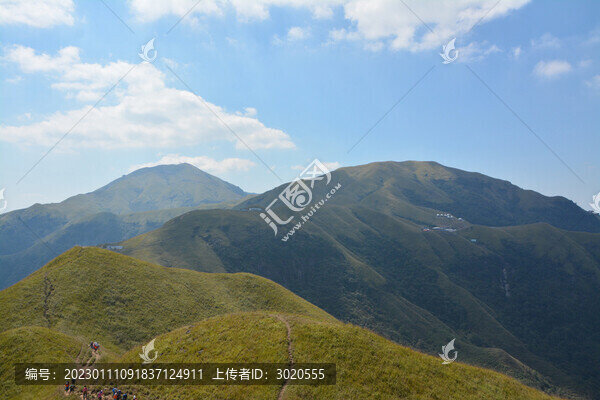 武功山頂