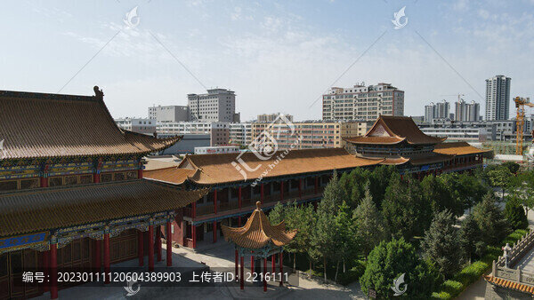 甘肅武威鳩摩羅什寺廟
