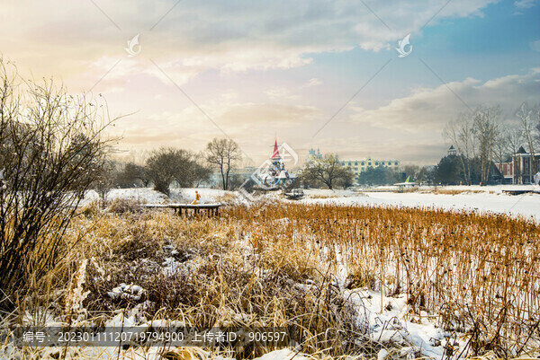 冬季雪景風(fēng)光