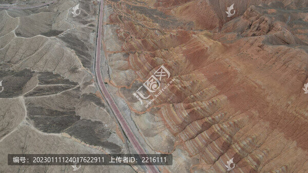 甘肅張掖七彩丹霞自然風(fēng)光