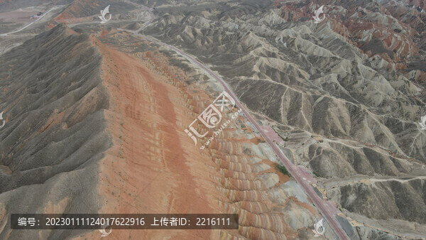 甘肅張掖七彩丹霞自然風(fēng)光