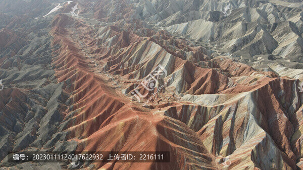 甘肅張掖七彩丹霞自然風(fēng)光