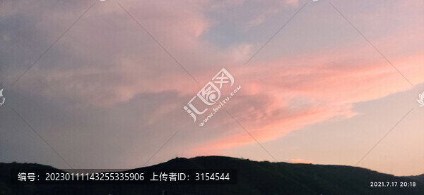 晚霞天空