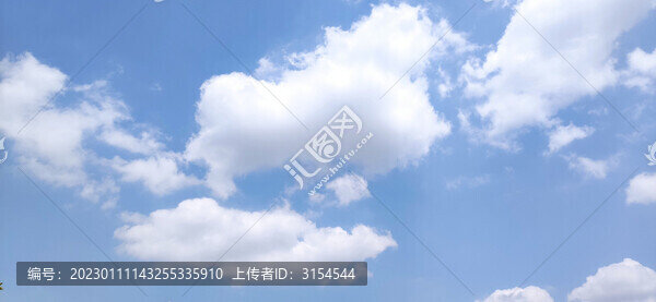 藍(lán)天白云天空