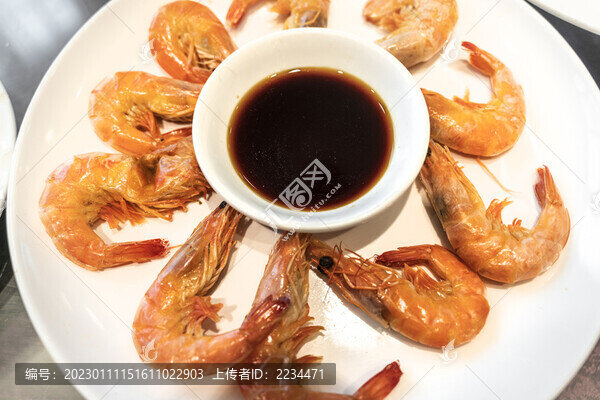 蘸水大蝦
